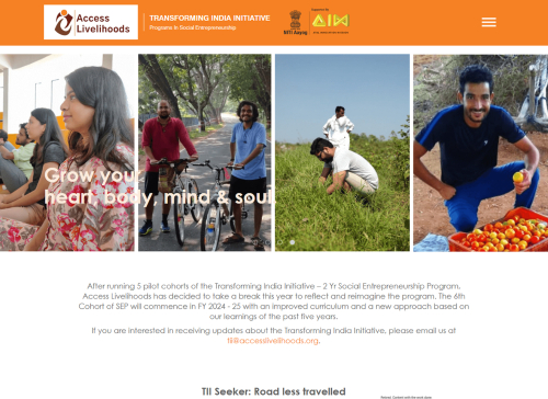 Transforming India Initiative